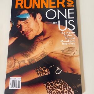 Runners World magazine Harry Styles cover